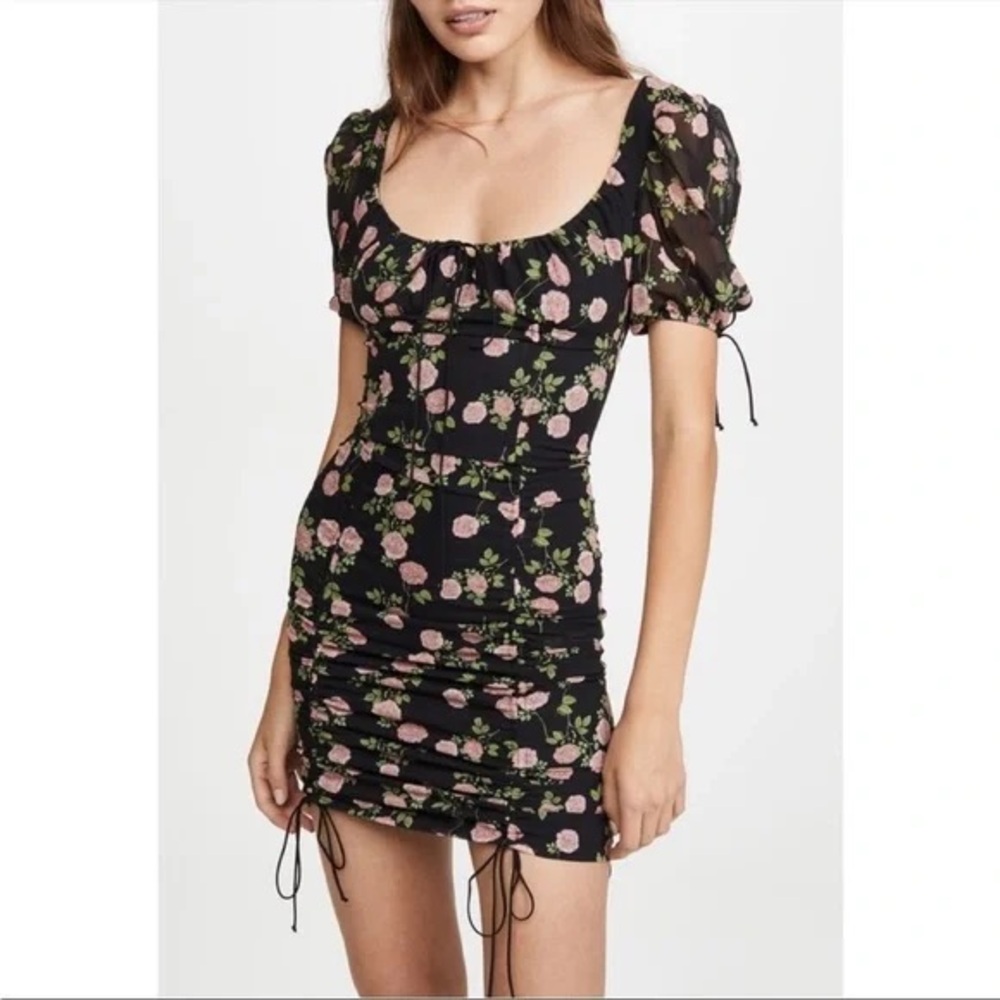 For Love & Lemons Biscotti Mini Dress Size Small NWOT